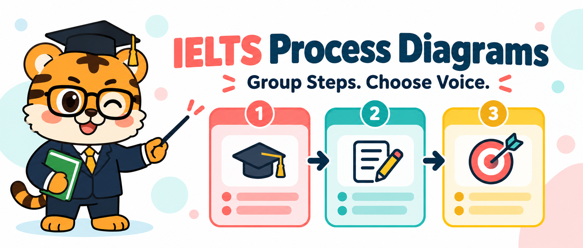IELTS Process Diagrams: How to Group Steps and Choose the Right Voice [2026 Guide]