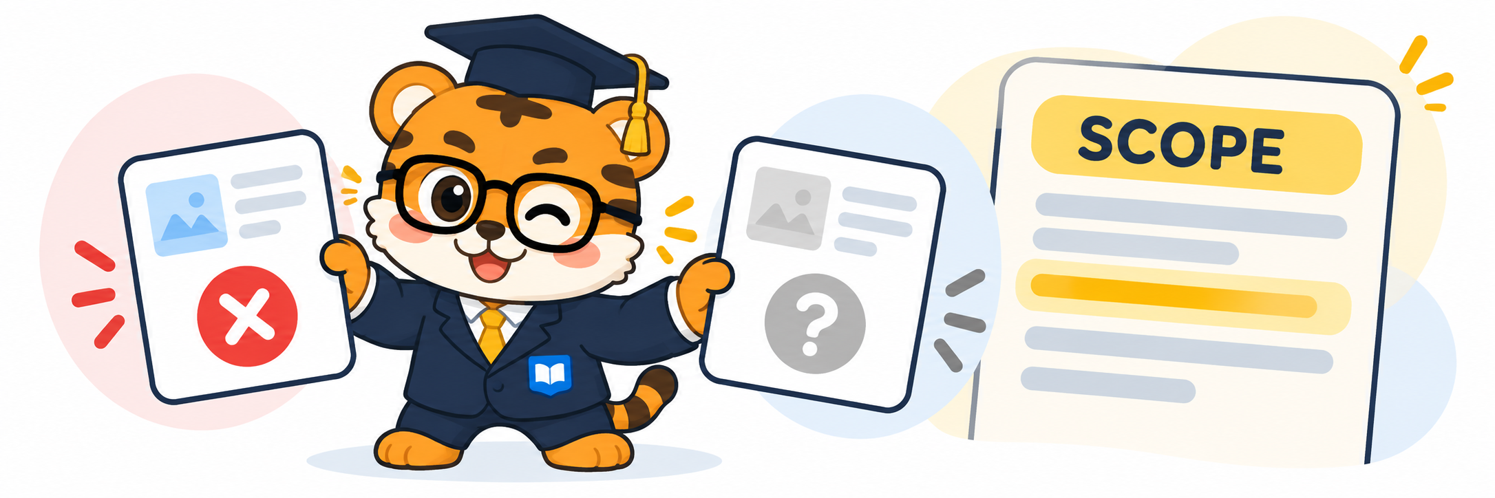 Separate a contradiction from missing information