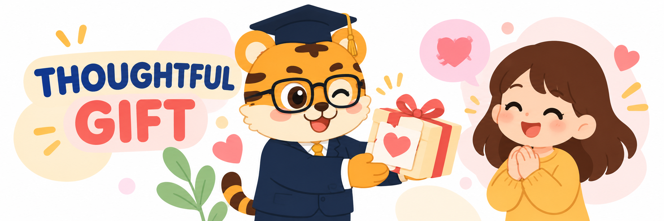Connect a thoughtful gift with the person receiving it