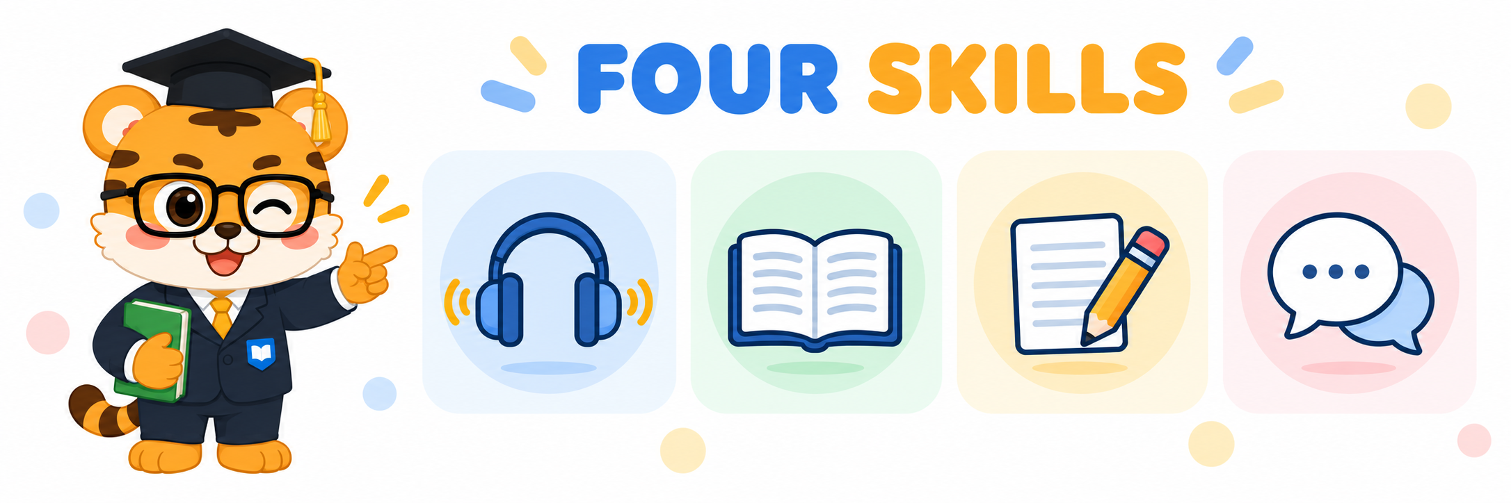 IELTS listening reading writing speaking challenge