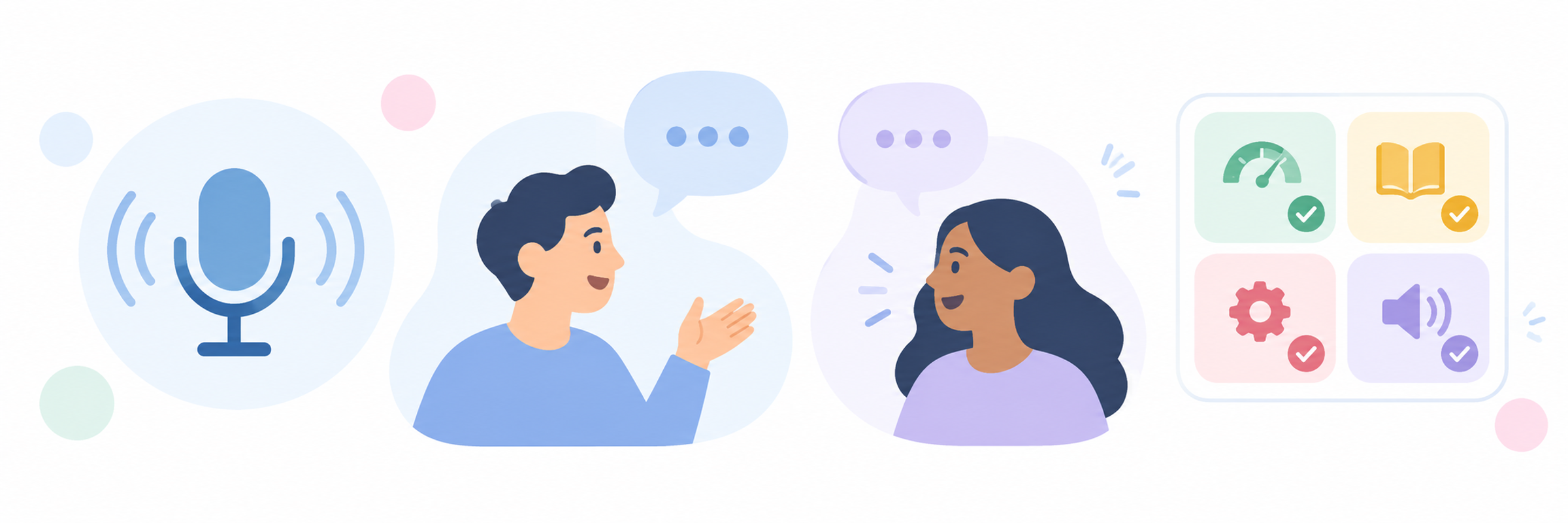 Speaking clearly and developing an answer