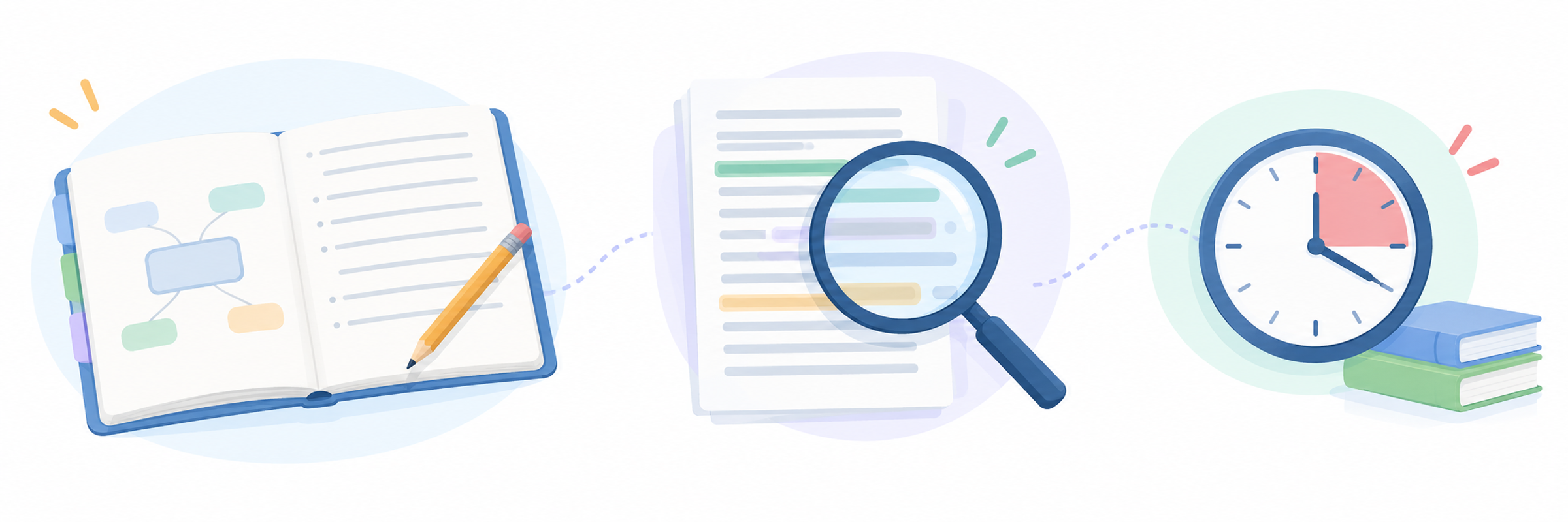 Writing plans and precise reading