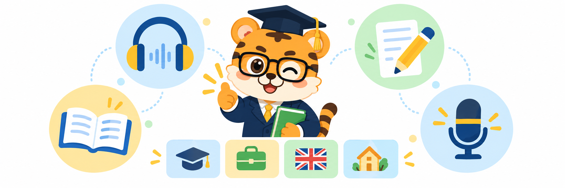 IELTS four skills and test format