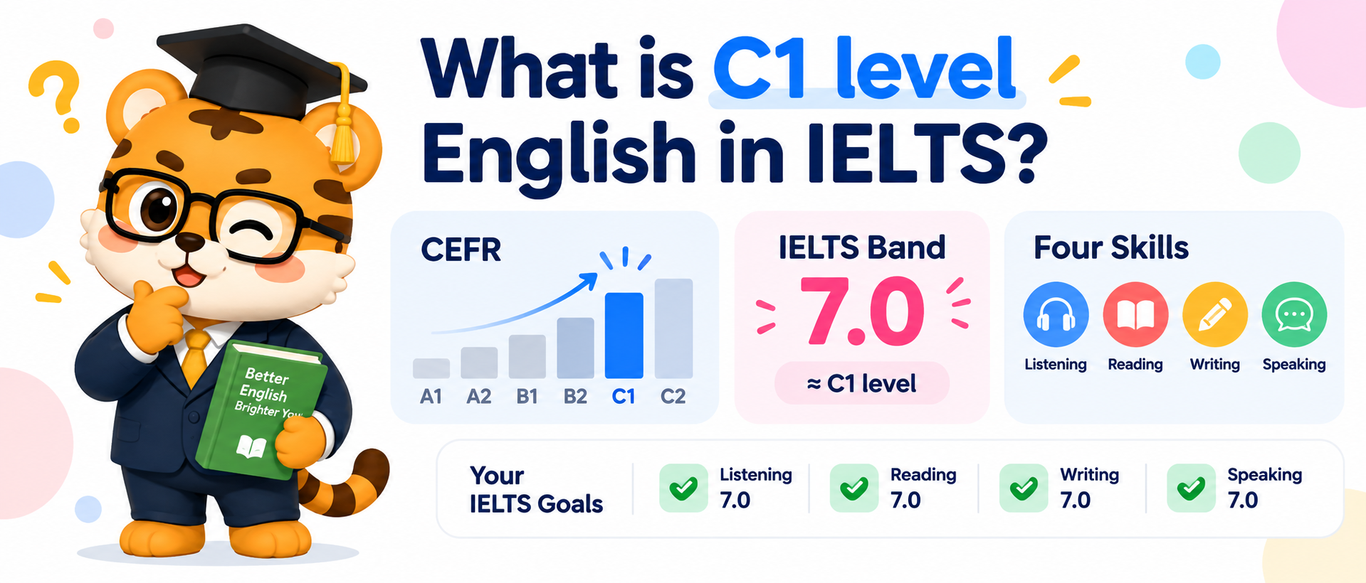 What is C1 level English in IELTS?